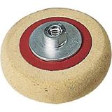 Flex 175MM Polisaj Keçe - Kırmızı - ‎17.5 x 3 x 17.5 cm; 1.62 Kilogram