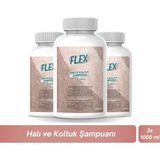 Flex Halı ve Koltuk Şampuanı | İdeal pH | Makinada Kullanıma Uygun | Kumaş Koruma Teknolojisi 3 Adet