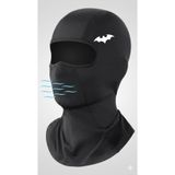 Flex Premium Batman Reflektörlü Siyah Kar Maskesi Model 216 Balaklava Balaclava Motorsiklet Scooter Bisiklet Spor