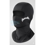Flex Premium Punisher Reflektörlü Siyah Kar Maskesi Model 210 Balaklava Balaclava Motorsiklet Scooter Bisiklet Spor