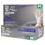 Flex Tpe Krem Eldiven 100 Adet Medium - Tek Kullanımlık Hibrit Sentetik Eldiven 6'Li Avantaj Paketi