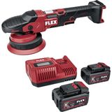 Flex Xfe 15 150 18-Ec Set Random Orbital Çift Akülü Kablosuz Polisaj Makinesi Seti - Fırçasız Motor