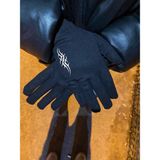 Flex Yosun Gotik Reflektörlü Siyah Kumaş Eldiven1-Fosfor-Esnek-Kış-Drill-Kar-Motor-Bisiklet - S - M - 01-Siyah
