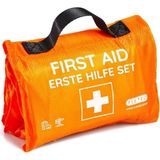 Flexeo 59 Parça Su Geçirmez Ilk Yardım Kiti Rulo Çanta Outdoor Acil Durum Tırmanış Kamp Seti - Turuncu