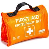 Flexeo 59 Parça Su Geçirmez Ilk Yardım Kiti Rulo Çanta Outdoor Acil Durum Tırmanış Kamp Seti - Turuncu