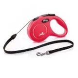 Flexi 5 m Kırmızı [M] New Classic Otomatik İp Gezdirme Kayışı