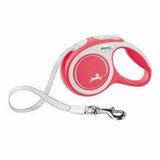 Flexi 5 m L Kırmızı New Comfort Otomatik Şerit Köpek Gezdirme Kayışı