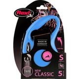 Flexi 5 m Mavi [S] New Classic Otomatik Şerit Köpek Gezdirme Kayışı