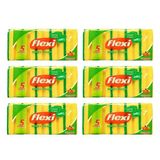 Flexi 6x5'li Oluklu Bulaşık Süngeri