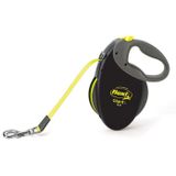 Flexi 8 m Siyah [L] Design Otomatik Şerit Köpek Gezdirme Kayışı