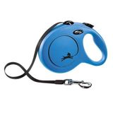 Flexi 8 mt New Classic Mavi L Şerit Otomatik Köpek Gezdirme Tasması
