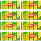 Flexi 8x5'li Oluklu Bulaşık Süngeri