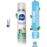 Flexi Care Ayakkabı Deodorantı 150 ml Fresh Mint Koku ve Terleme Önleyici Etkili Sprey 150 ml FLX6540