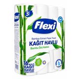 Flexi Kağıt Havlu 3 Katlı Bambu Özlü 16 Rulo