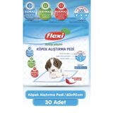 Flexi Köpek Alıştırma Çiş Pedi Kaydırmaz Bantlı 30 Adet 60x90cm