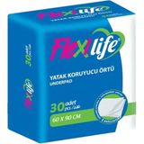 Flexi Life Hasta Alt Açma Yatak Koruyucu Örtü 60*90 Cm (Paket İçi Adet 30 Adet) Klasik - 1