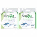 Flexi Life Plus Kaydırmaz Bantlı 60x90 cm 30lu 2 Adet Yatak Koruyucu Örtü