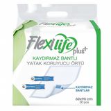 Flexi Life Plus Kaydırmaz Bantlı 60x90 cm 30lu Yatak Koruyucu Örtü