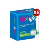 Flexi Life Yatak Koruyucu Örtü 60x90 cm, 30'lu, 8 Paket, 240 Adet