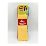 Flexi Mikrofiber Temizlik Bezi 30x35 cm 4 lü Avantaj Paket – İz Bırakmaz - Çok Amaçlı