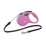 Flexi New Classic 5 mt Pembe S Otomatik İp Köpek Gezdirme Kayışı