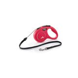 Flexi New Classic İp Otomatik Köpek Gezdirme Tasması TR-Kırmızı-Small-5 Mt