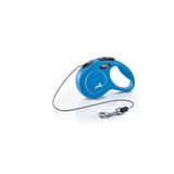 Flexi New Classic İp Otomatik Köpek Gezdirme Tasması TR-Mavi-Medium-8 Mt