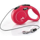 Flexi New Classıc Xs Boy Ip Tasma Xsmall 3 Metre Otomatik Ipli Köpek Uzatma Max 8kg - Kırmızı