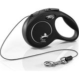 Flexi New Classıc Xs Boy Ip Tasma Xsmall 3 Metre Otomatik Ipli Köpek Uzatma Max 8kg - Siyah