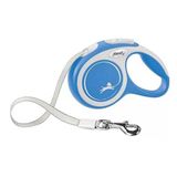 Flexi New Comfort Otomatik Mavi Şerit Köpek Gezdirme Tasması Medium 5 Metre