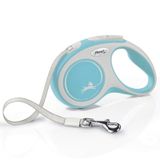 Flexi New Comfort S 5 mt Açık Mavi Şerit Otomatik Gezdirme Tasması