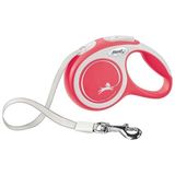 Flexi New Comfort Şerit Otomatik Köpek Gezdirme Tasması Small Kırmızı 5 mt - Standart - Renkli