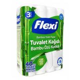 Flexi Tuvalet Kağıdı 3 Katlı Bambu Özlü 40 Rulo