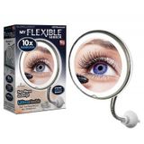 Flexıble 10x Zoomlu Işıklı Çerçeveli Makyaj Aynası