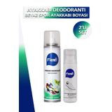 FLEXİCARE Ayakkabı Deodorantı 150 Ml Ve Flexi Beyaz Spor Ayakkabı Boyası 75 Ml