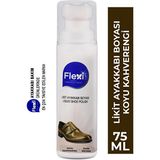 Flexicare Koyu Kahverengi Likit Ayakkabı Boyası 75 ml