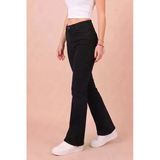Flexifit Yüksek Bel Toparlayıcı İspanyol Paça Kot Pantolon Kadın - Esnek Slim Fit Flare Jean