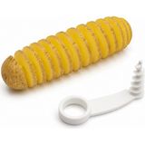 Flexilab Creative 2'li Spiral Patates Kesici Twister Patates Dilimleyici Tornado Patates Aparatı Sebze Kesici 3D Baskı