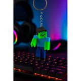 Flexilab Creative Minecraft Zombi Figürlü Pla Anahtarlık – 3D Baskı Oyuncak Ve Koleksiyon Aksesuarı