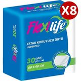 Flexilife Köpek Çiş Pedi Yatak Koruyucu 60X90CM 30LU 8 Paket 240 Adet