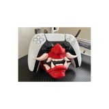 FLEXIS WE MAKE IT POSSIBLE FOR YOU Kırmızı Samuray Oni Maskesi Gamepad Standı - Japon Savaşçısı Temalı Joystick Tutucu