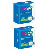Flexlife 60x90 cm 2x30 Adet Klasik Hasta Alt Açma Yatak Koruyucu Örtü