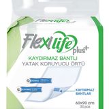 Flexlife 60x90 cm 90 Adet Kaydırmaz Hasta Alt Açma Yatak Koruyucu Örtü