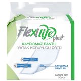 Flexlife 60x90 cm İç 30 Adet Kaydırmaz Hasta Alt Açma Yatak Koruyucu Örtü