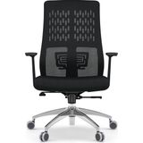 Flexo Ofis Çalışma Oyuncu Sandalyesi Şef Siyah Kumaş Ergonomik - 701 - Siyah