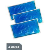 Flexy Medical 3 Adet Termojel Sıcak Soğuk Kompres Jel Buz Paketi 13 cm x 26 cm Kullanım Kolaylığı