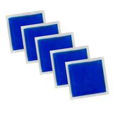 Flexy Medical Sıcak ve Soğuk 5 Adet Kompres Termojel Buz Paketi, 13x13cm, Migren, İncinme, Burkulma, Kas Ağrısı, Baş Ağrısı, Göz Altı Morluğu, Tendon İltihabı, Termofor, Kompres Jel, Eklem Ağrı