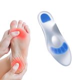 Flexy Medical Silikon Tabanlık, Ayakkabı İçi Jel Tabanlık, Yumuşak ve Esnek İç Taban, Darbe Emilimini Destekleyen, Nefes Alabilir, Spor, Yürüyüş, Koşu ve Günlük Kullanım İçin Kadın Erkek Uyumlu, Small