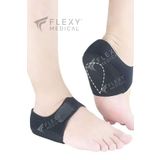 Flexy Medical Silikonlu Topukluk Tabanlık - Kumaş Topuk Çorabı 2 Adet Topuk Dikeni Ayak Ağrısı Nasır Çatlak.