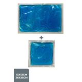 Flexy Medical Termojel Sıcak Soğuk Kompres Jel Buz Paketi, Ikili Set 13x13 Ve 26x35 Soğutucu Isıtıcı Jel Kompres